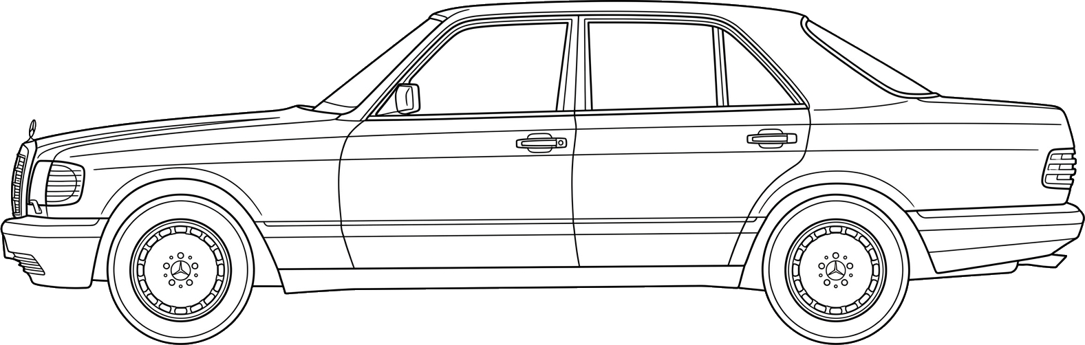 Car line silhouette